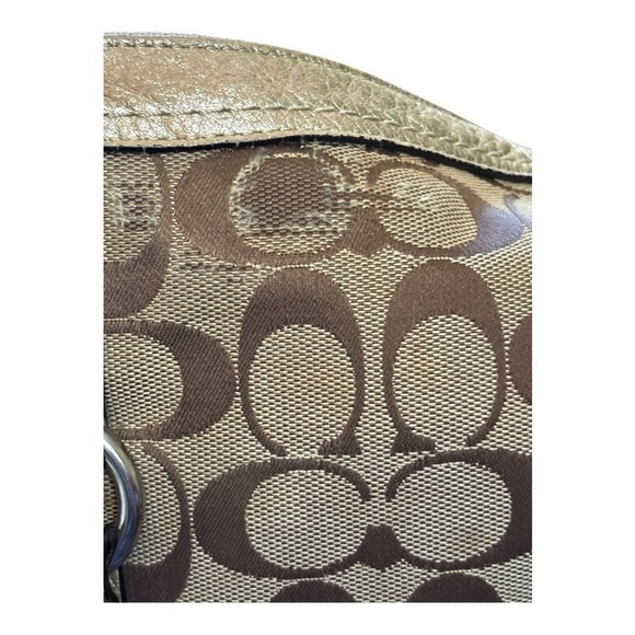 Coach Kristen Metallic Signature  Crossbody (Style F14446) - Picture 3 of 13